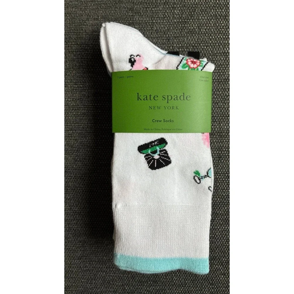 Kate Spade 3 socks